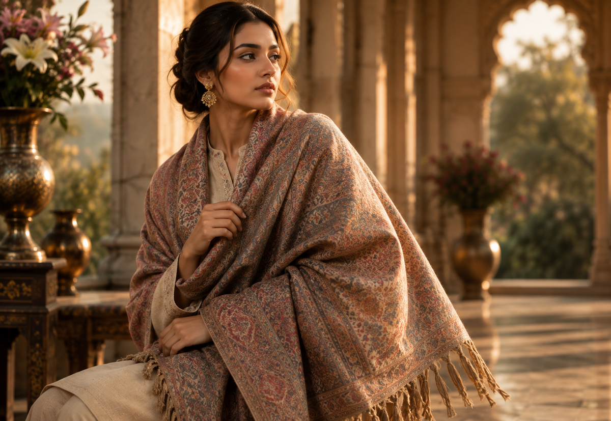 LUXURY WOOLLEN SHAWLS